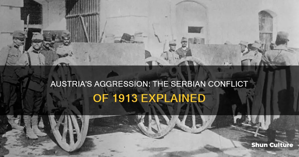 why did austria want to attack serbia in 1913