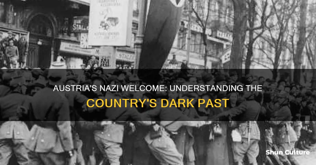 why did austria welcomed the nazis