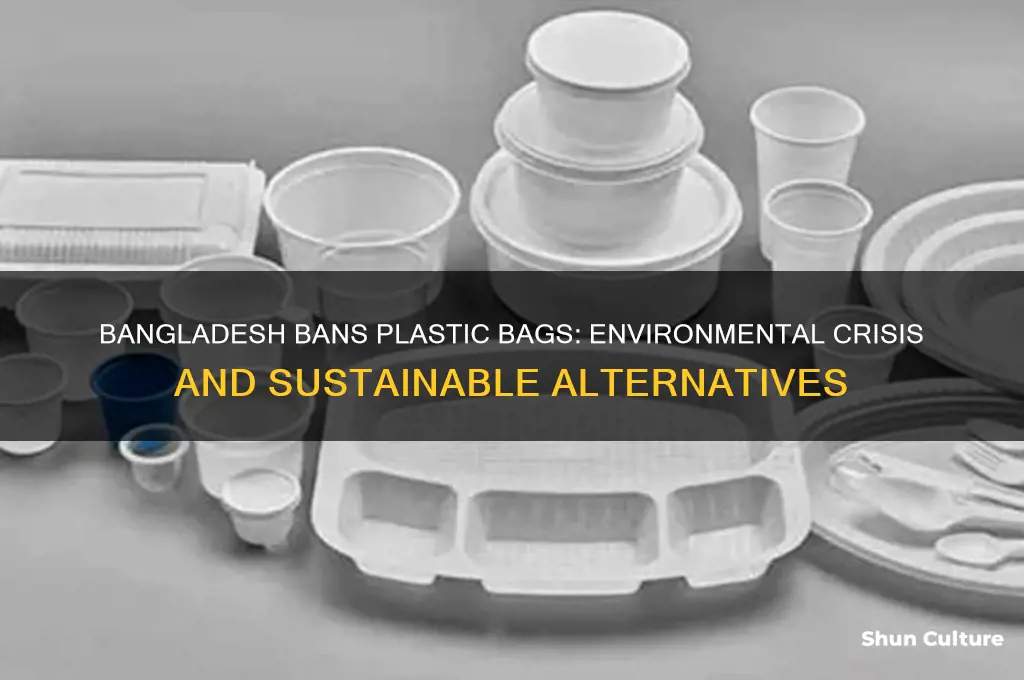 why did bangladesh ban plastic bags