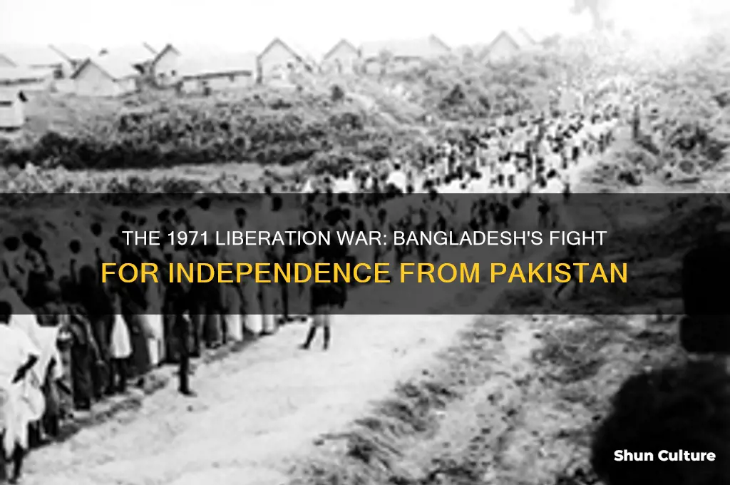why did bangladesh separated from pakistan in 1971