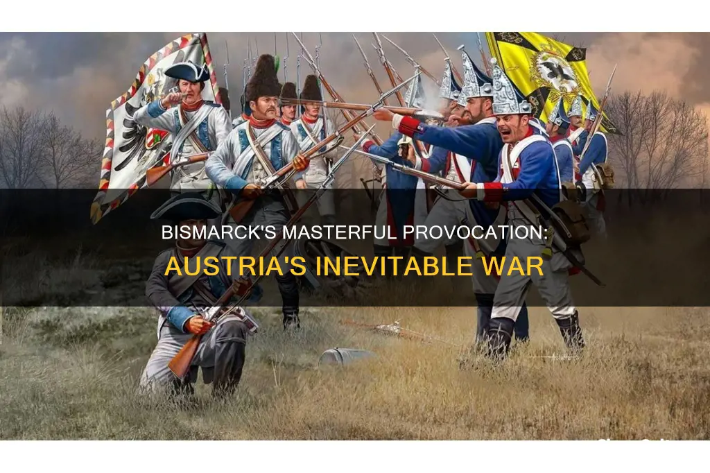 why did bismarck provoke austria into war in 1866