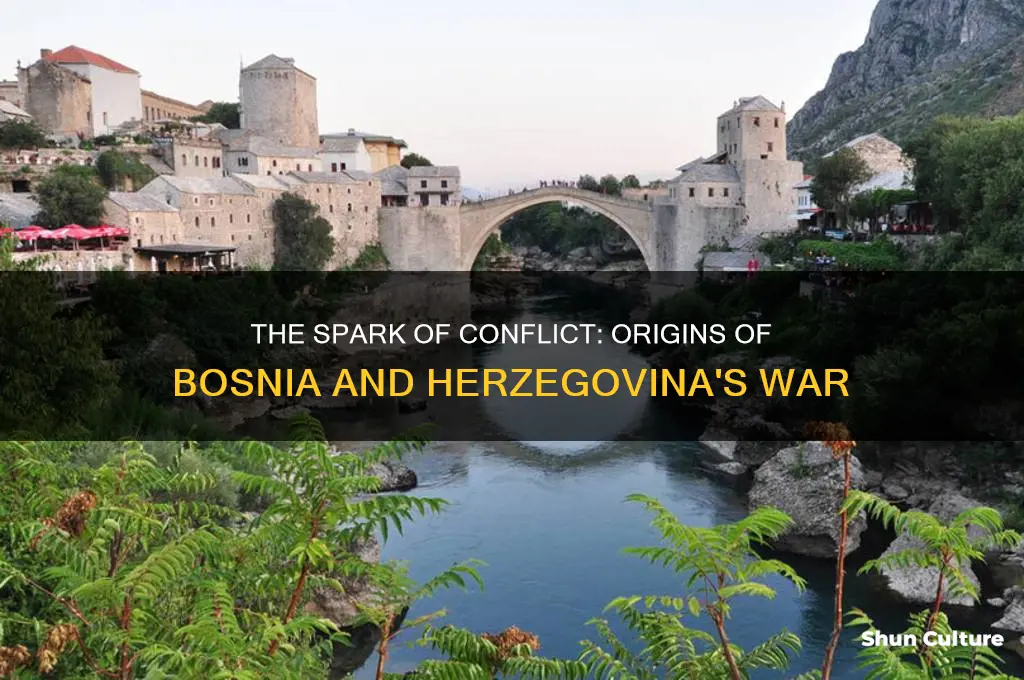 why did bosnia and herzegovina war start