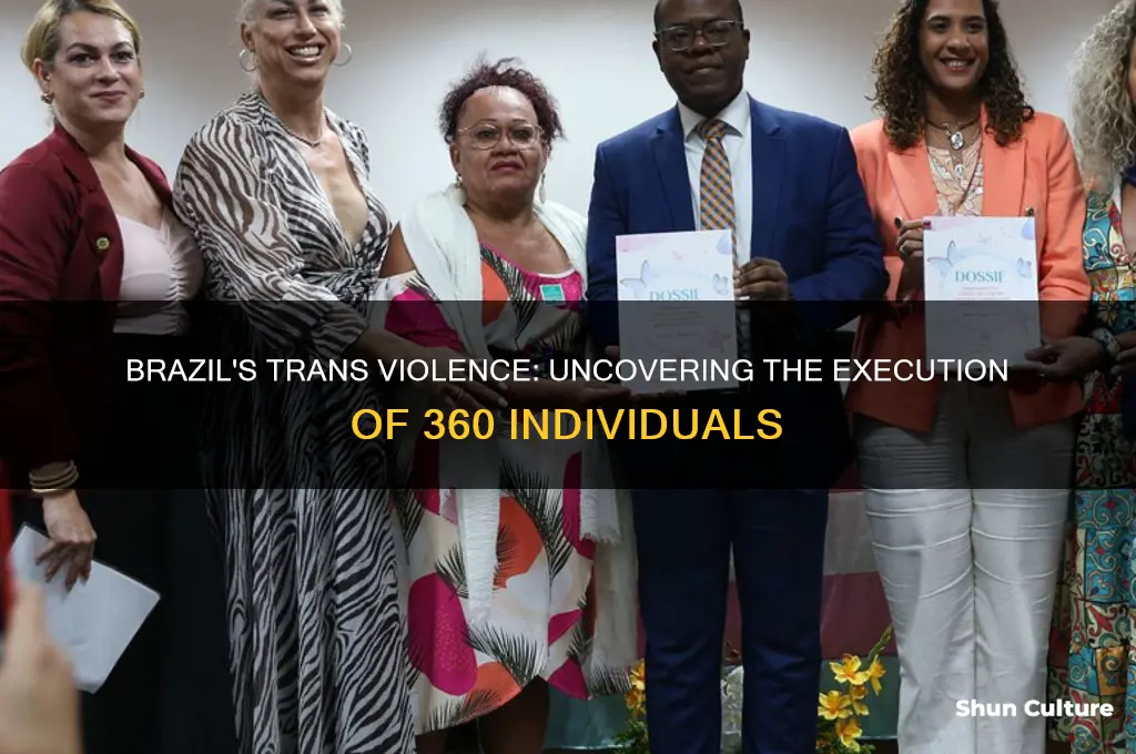 why did brazil execute 360 trans people