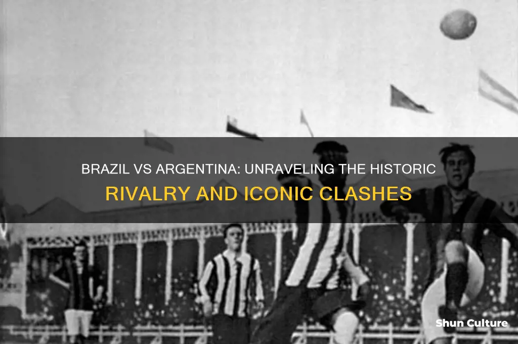 why did brazil vs argentina