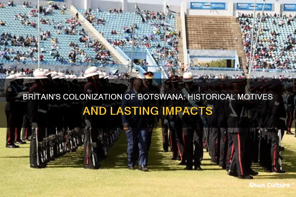 why did britain colonize botswana