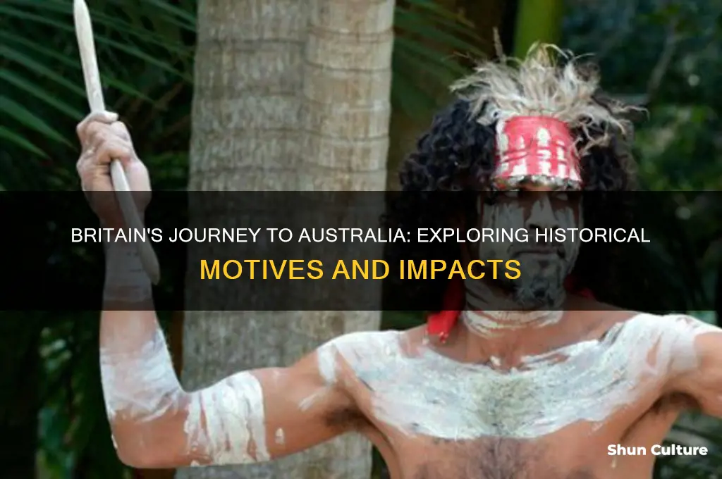 why did britain go to australia