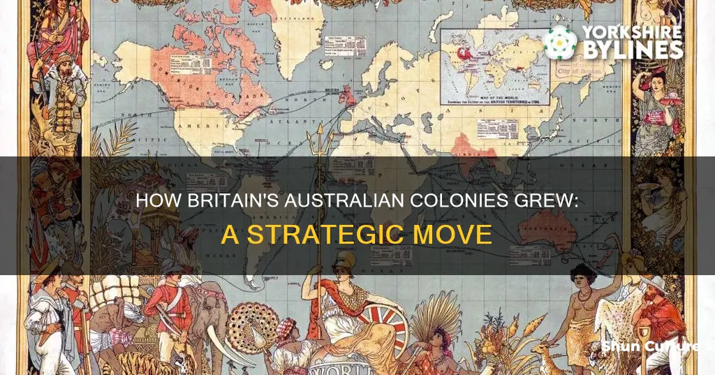 why did britain wanted the australian colonies to grow
