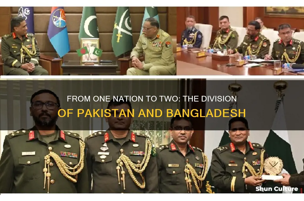 why did east and west pakistan became pakistan and bangladesh