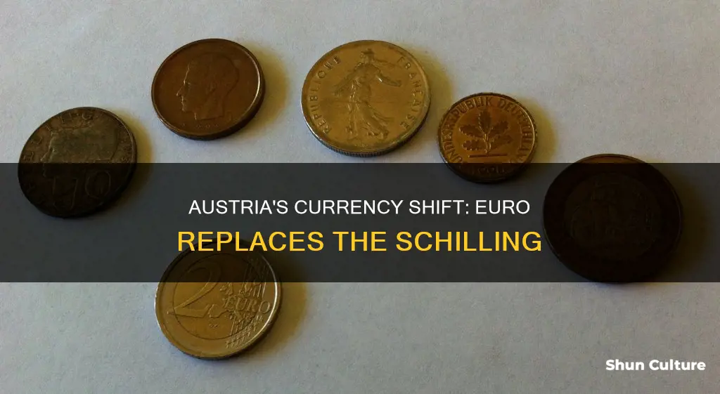 why did euro replace the schilling in austria
