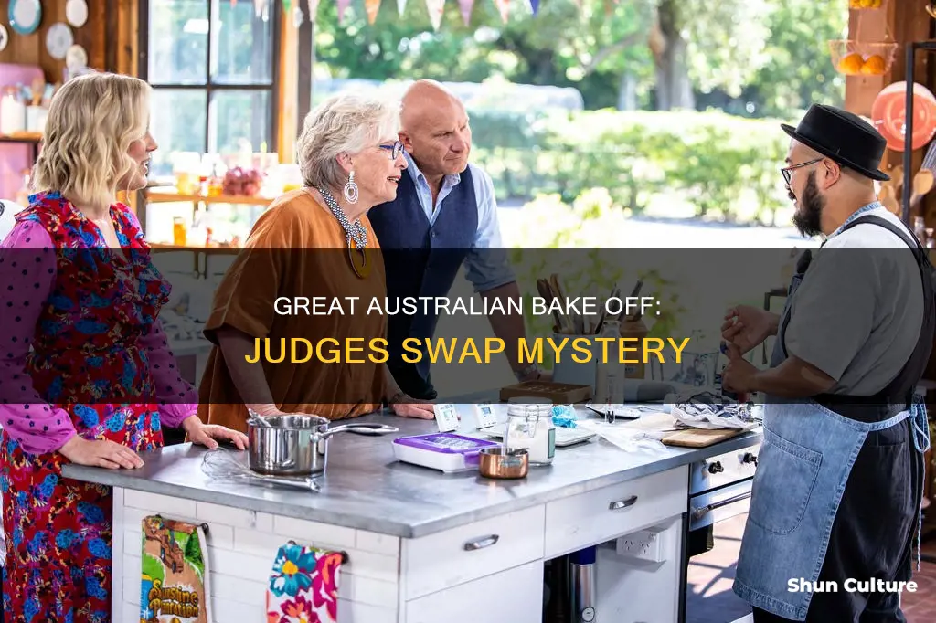why did great australian bake off change judges