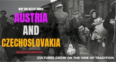 Hitler's Aggressive Expansion: Austria and Czechoslovakia annexed for Power