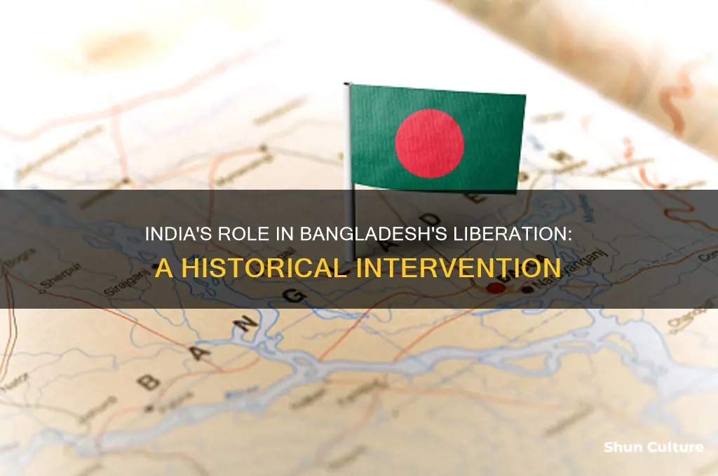 why did india intervene in bangladesh