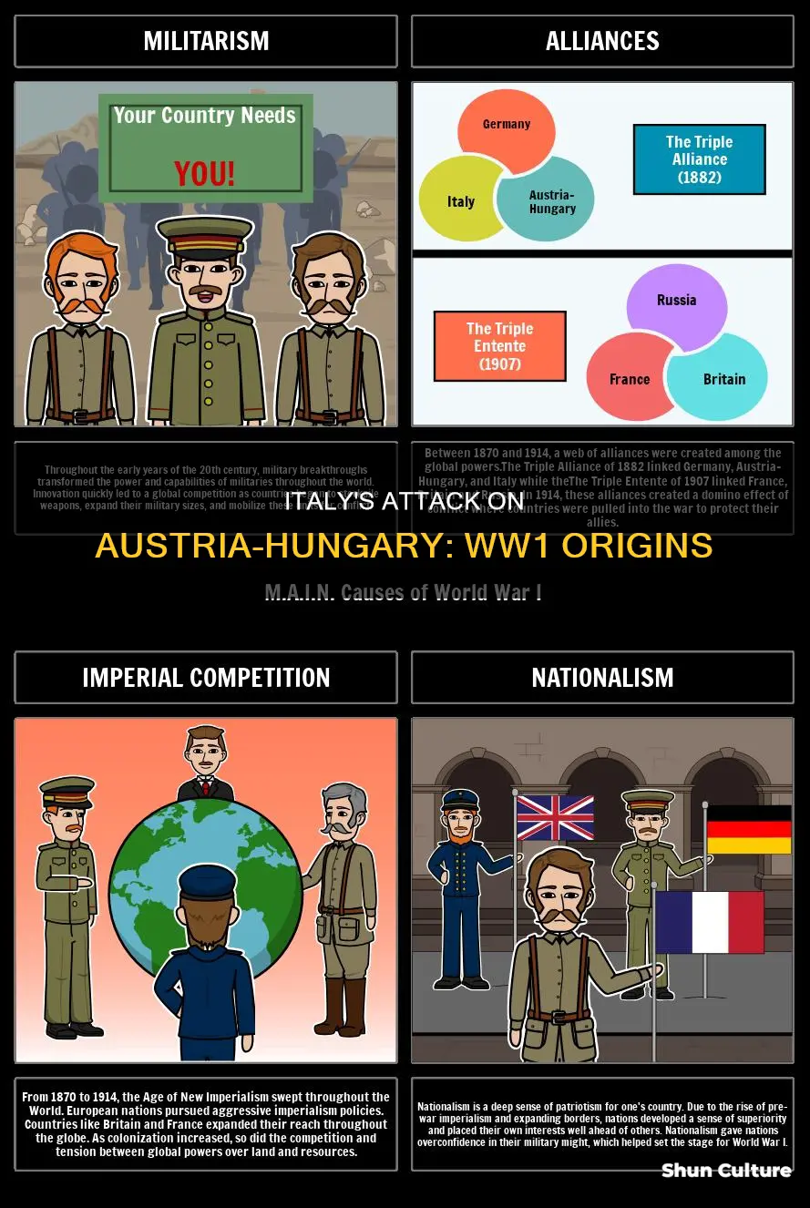 why did italy attack austria hungary in ww1