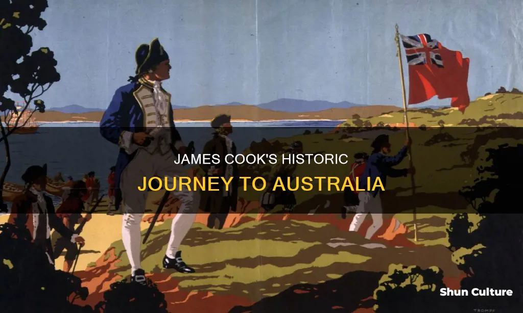 why did james cook find australia