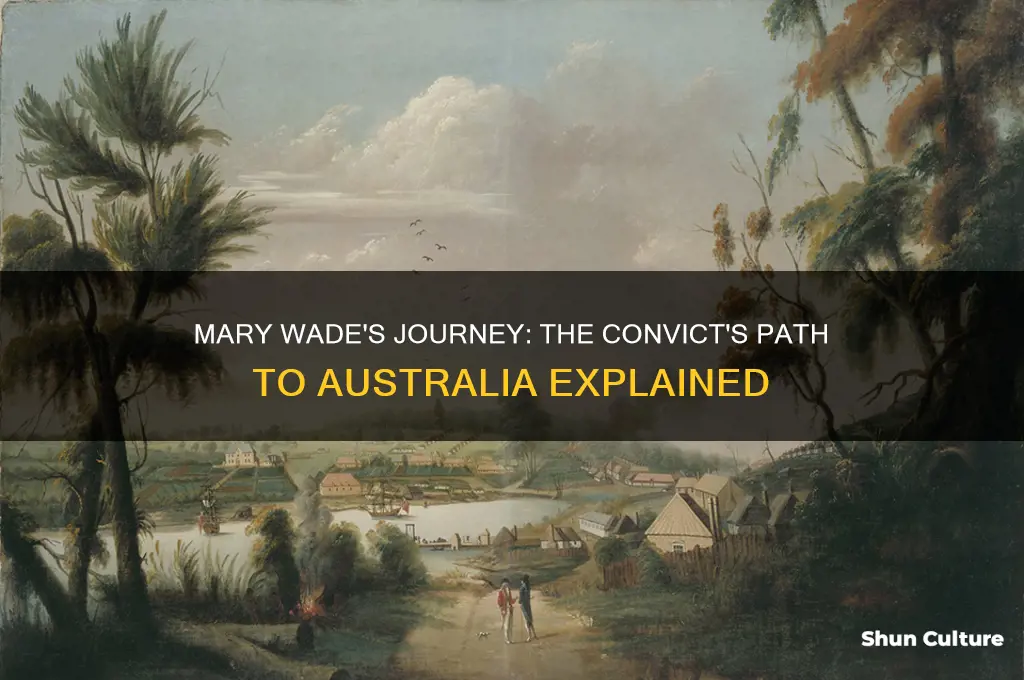 why did mary wade go to australia