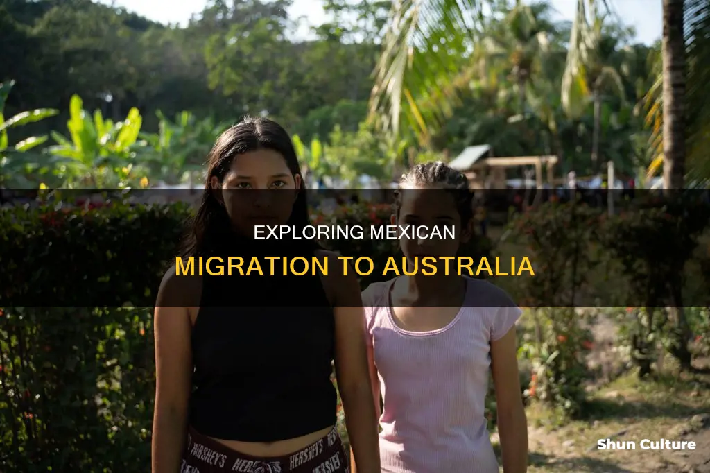 why did mexican people migrate to australia