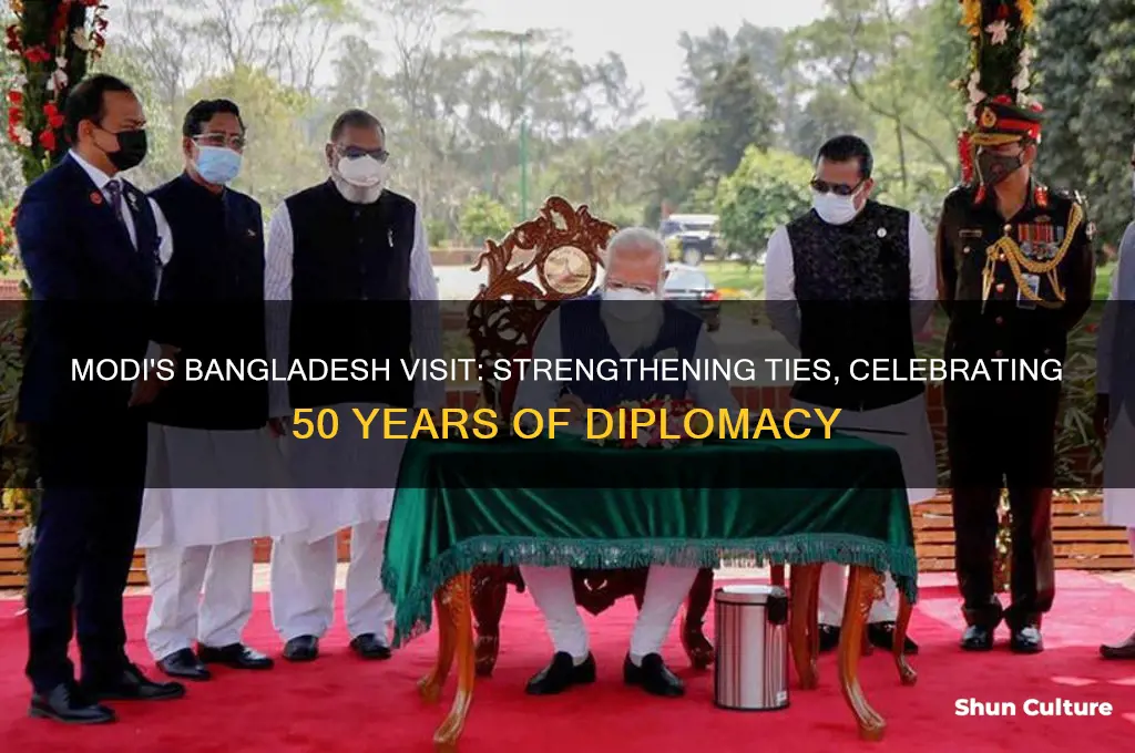why did modi go to bangladesh