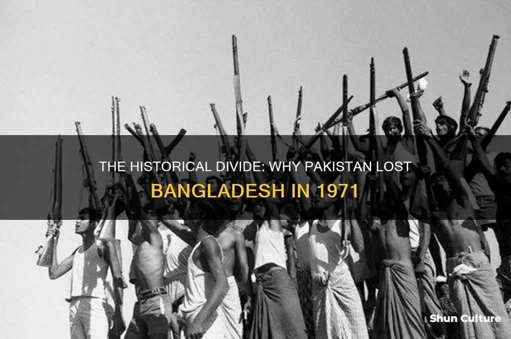 why did pakistan have bangladesh