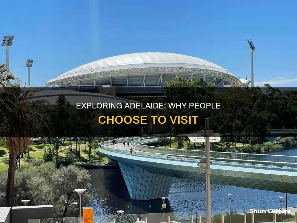 why did people go to adelaide australia