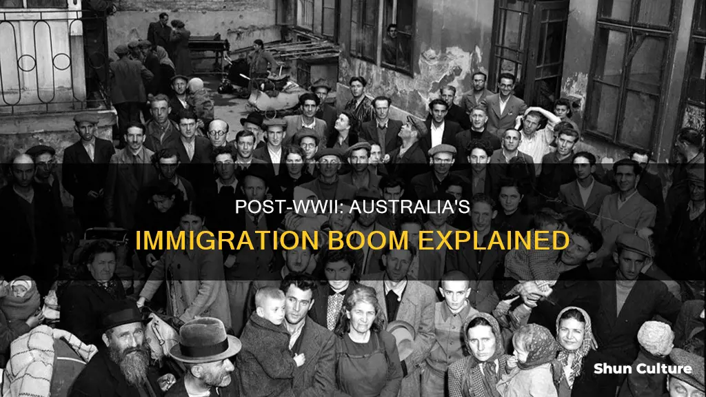 why did people move to australia after ww2