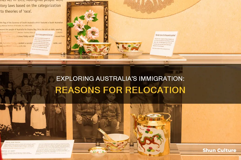 why did people move to australia