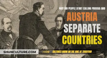 Prussia-Austria Split: Why Did People Start Calling Them Separate?