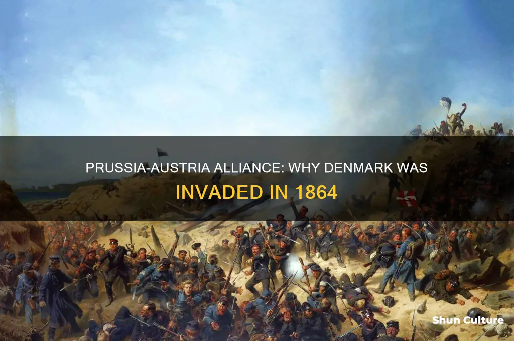 why did prussia and austria attack denmark in 1864