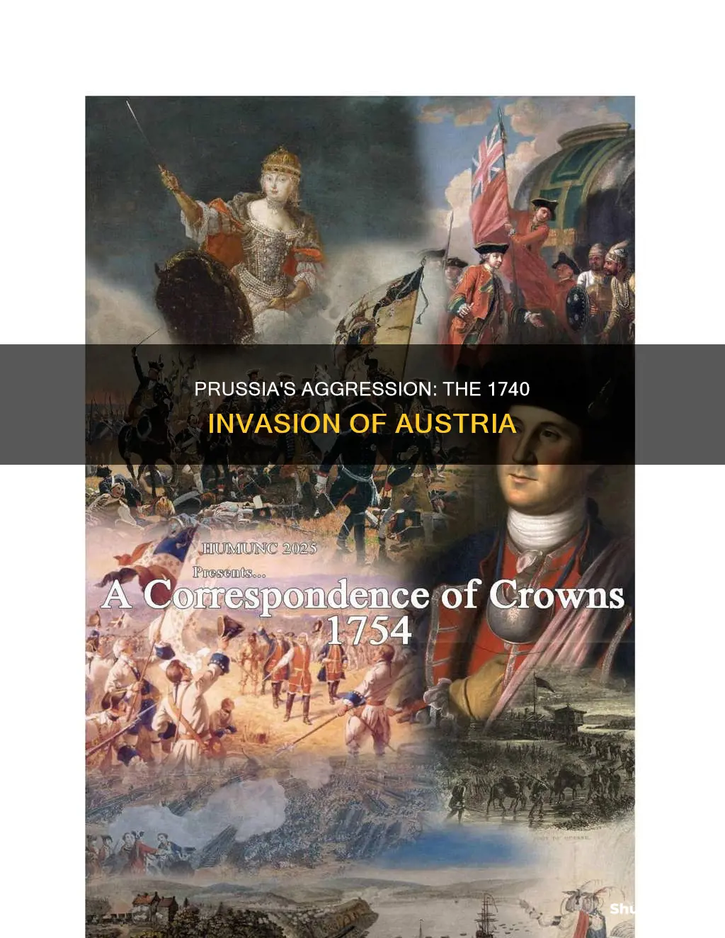 why did prussia attack austria in 1740