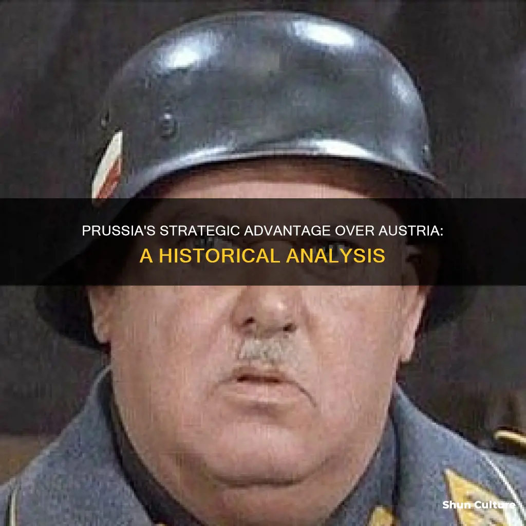 why did prussia have an advantage over austria
