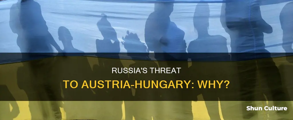 why did russia threaten austria hungary from intervening in serbia