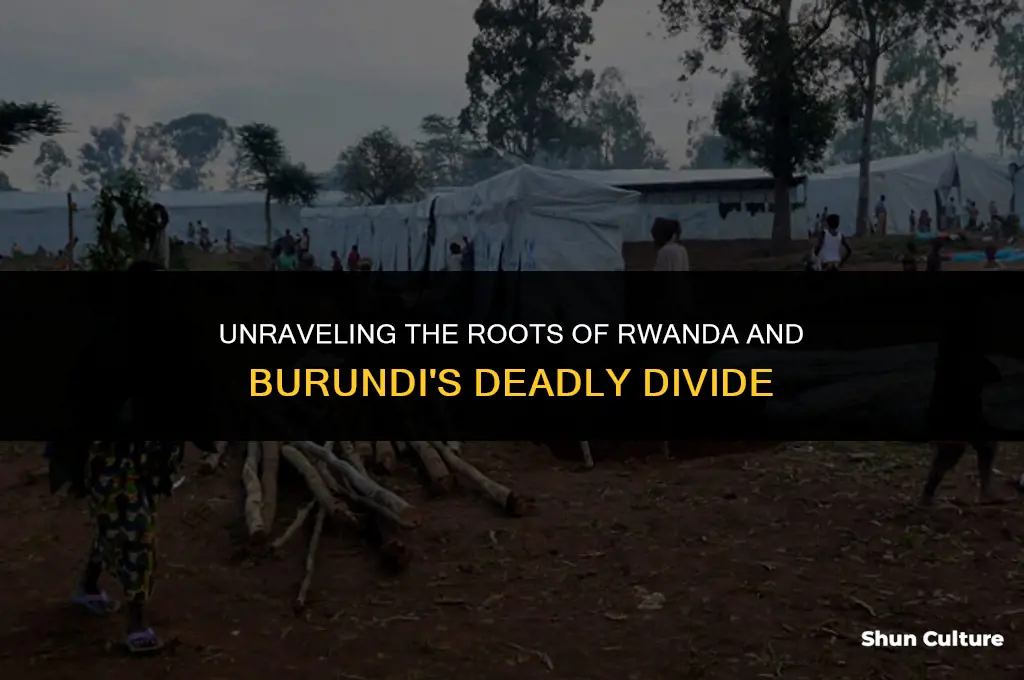 why did rwanda and burundi face a deadly division
