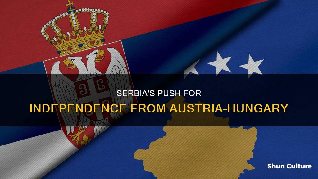 why did serbia want to be free from austria hungary