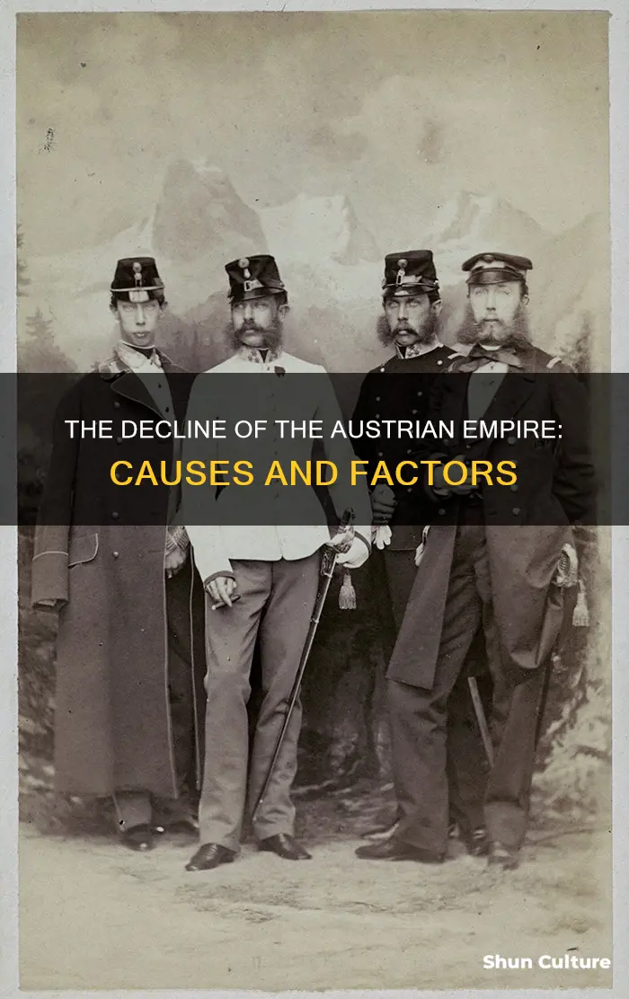 why did the austrian empire fall