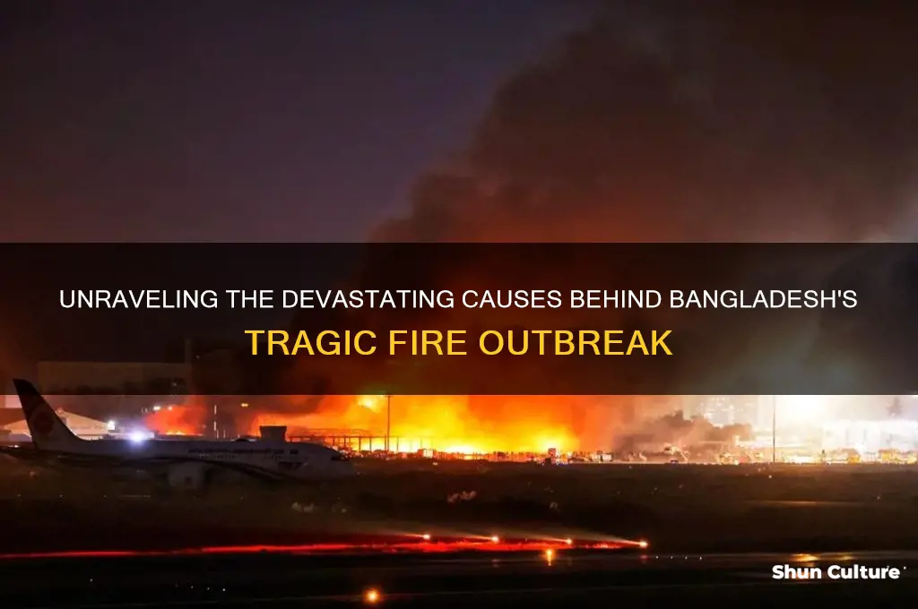 why did the bangladesh fire start