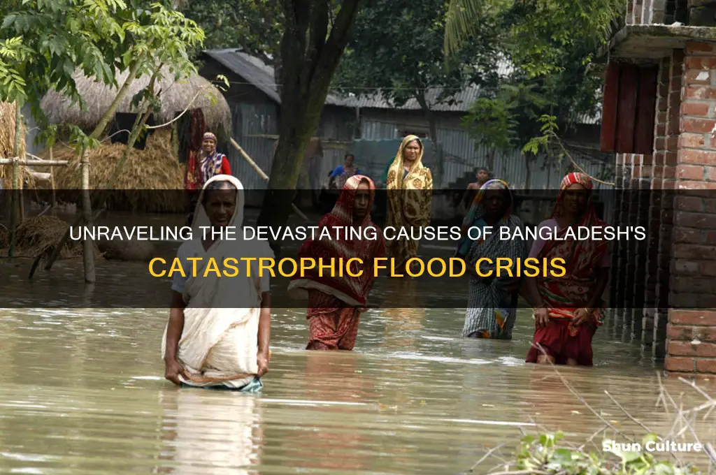 why did the flood happen in bangladesh