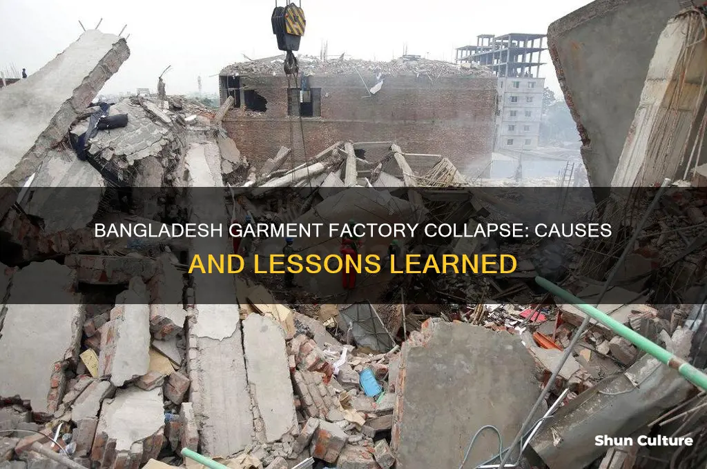 why did the garment factory in bangladesh collapse