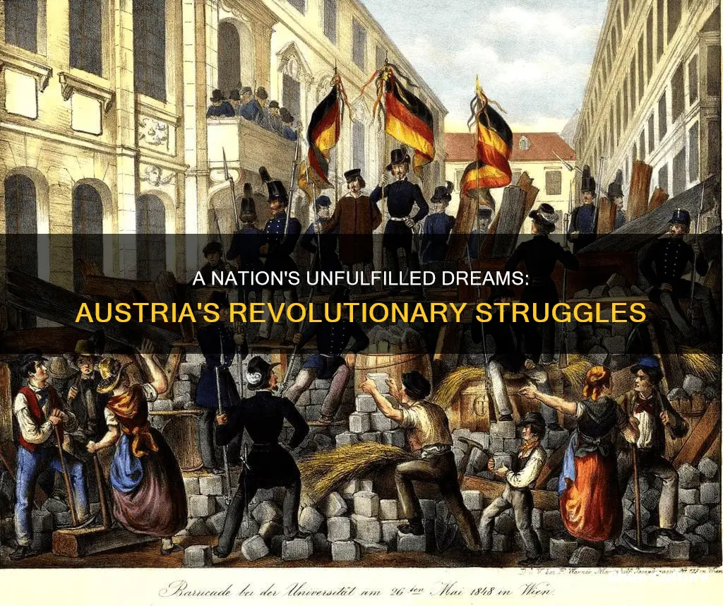 why did the nationalistic revolutions in austria fail