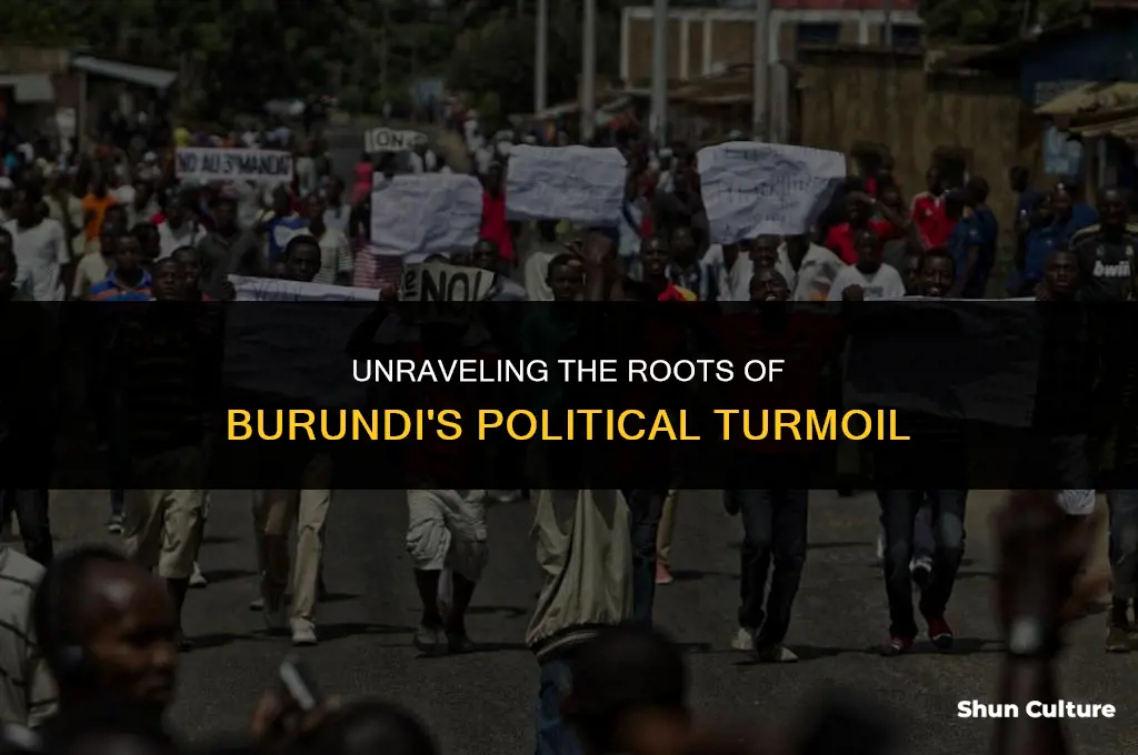 why did the political crisis in burundi began