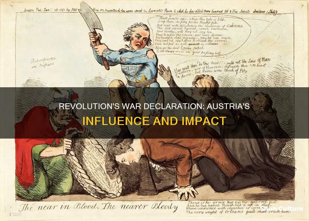 why did the revolution declare war on austria