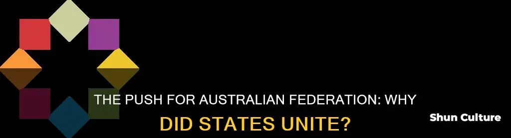 why did the states of australia federate