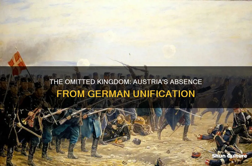 why did the unificaition of geman confederations leave out austria