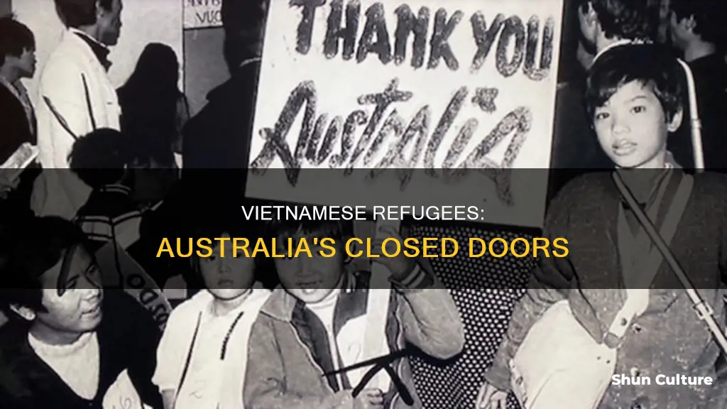 why did the vietnamese refugees stop coming to australia