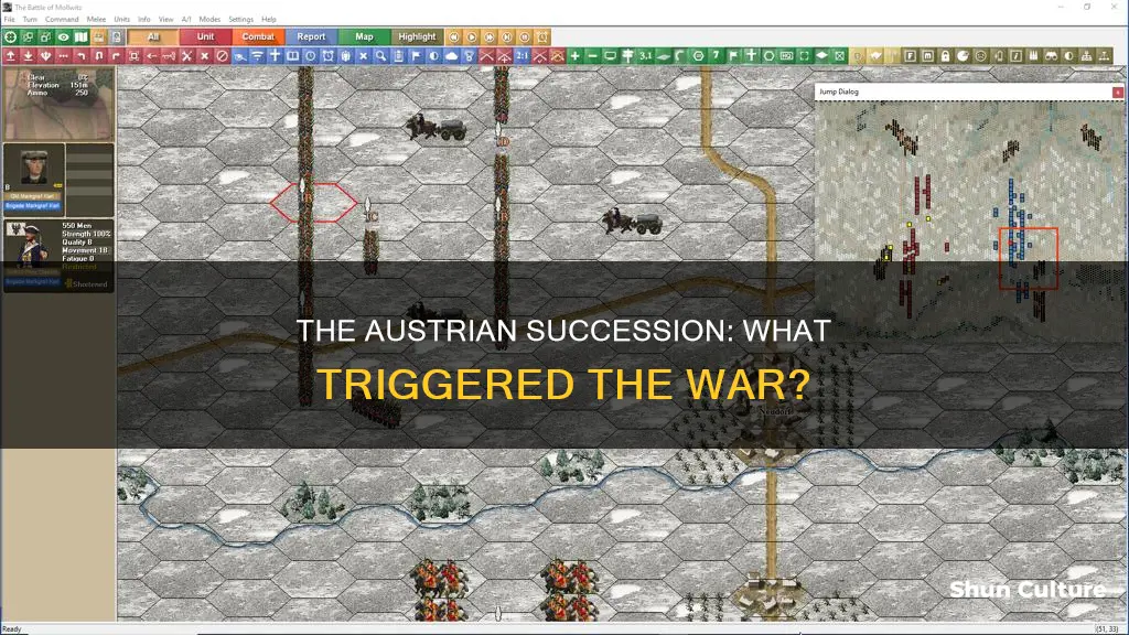 why did the war of the austrian succession begin