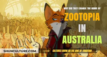 The Intriguing Reason Behind Zootopia's Title Change in Australia