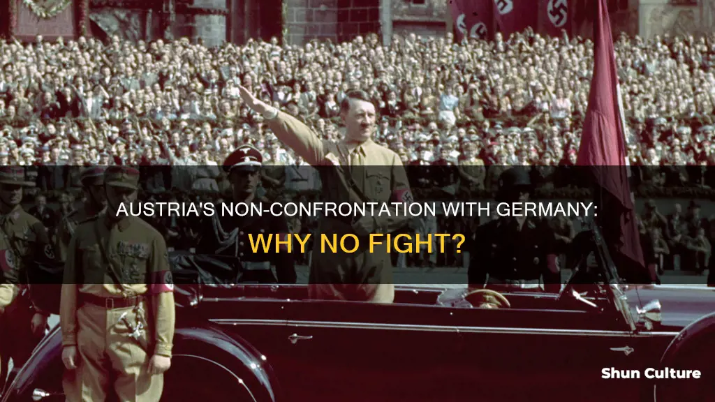 why didn t austria fight germany