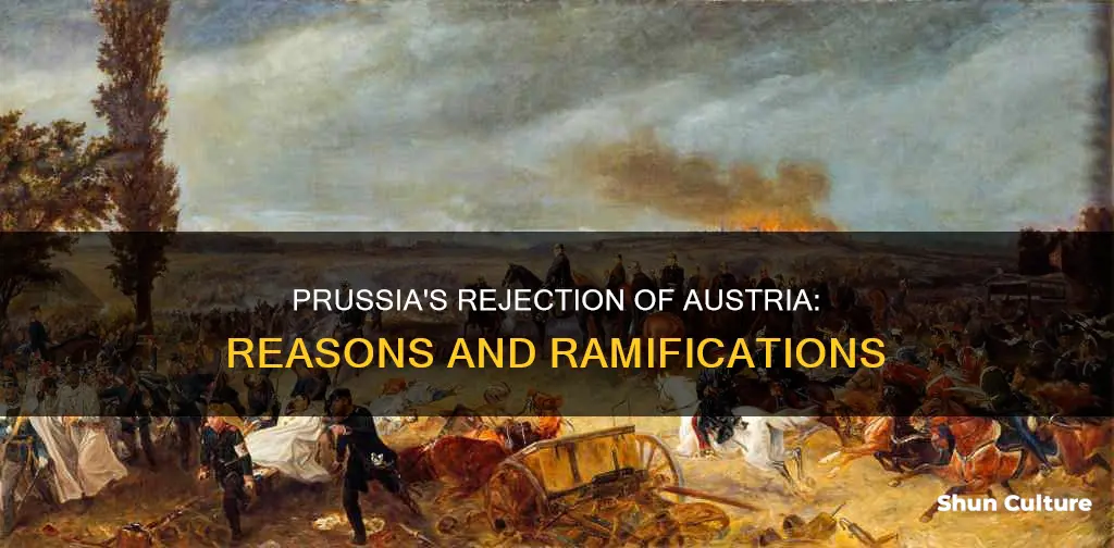 why didnt prussia allow austria