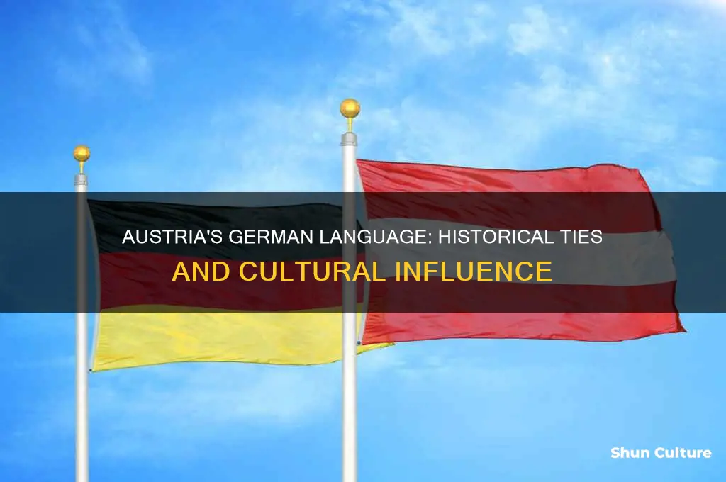 why dies austria speak germna