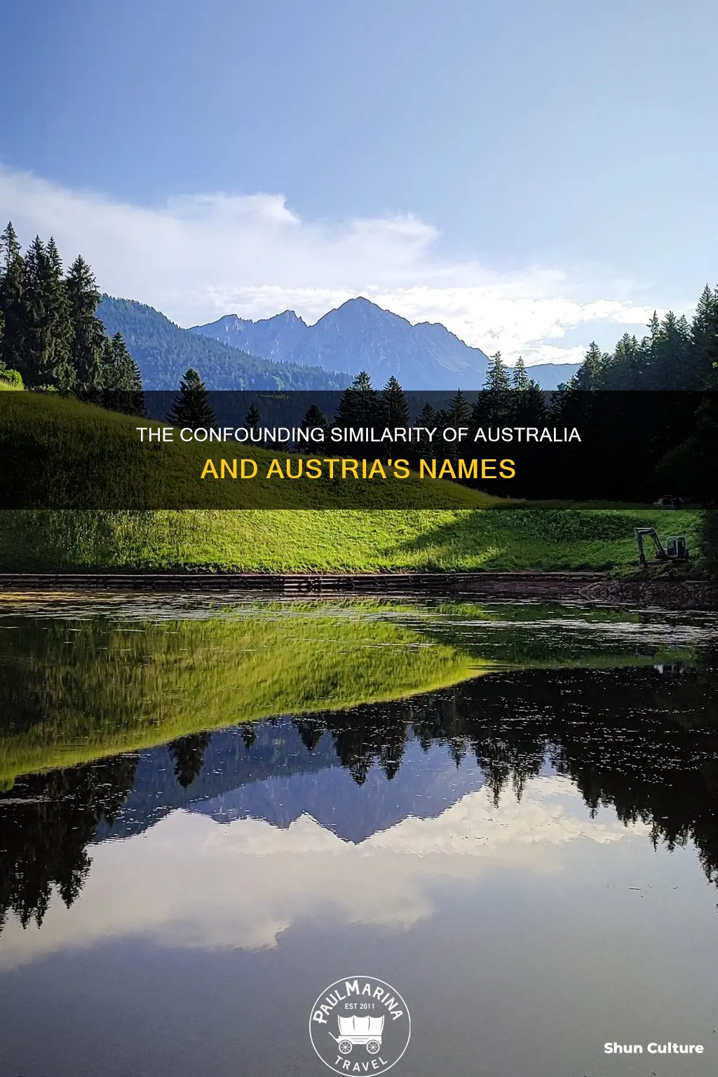 why do australia and austria have similar names