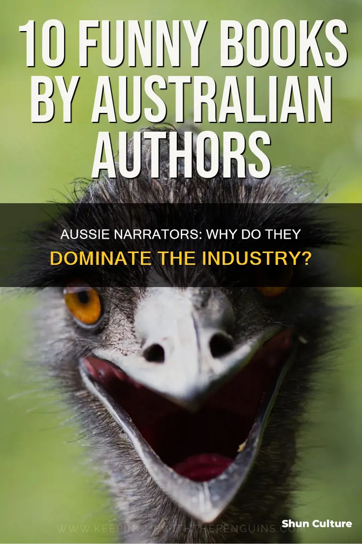 why do australian people always narrat shows
