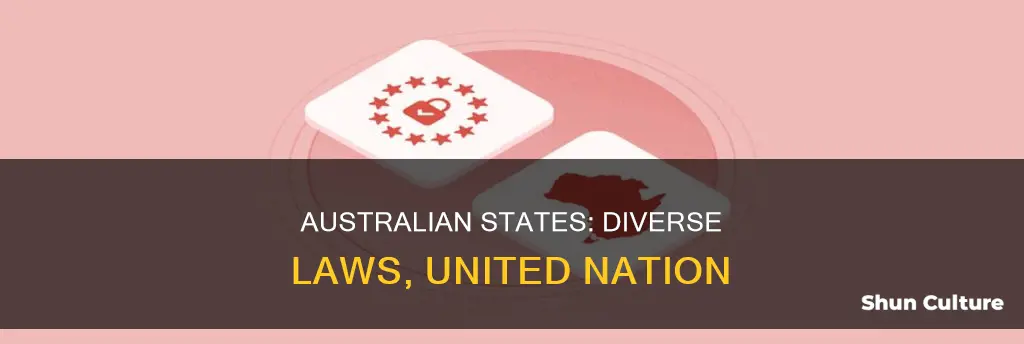 why do australian states have different laws
